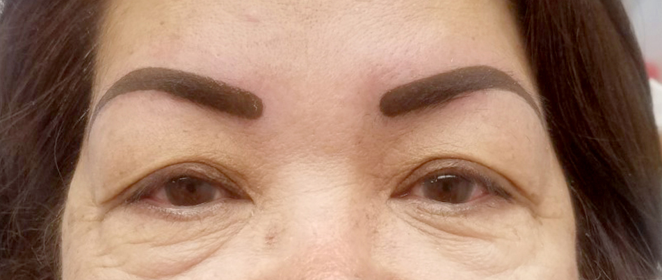 permanent eyebrows - permanent eyebrows - microblading makeup