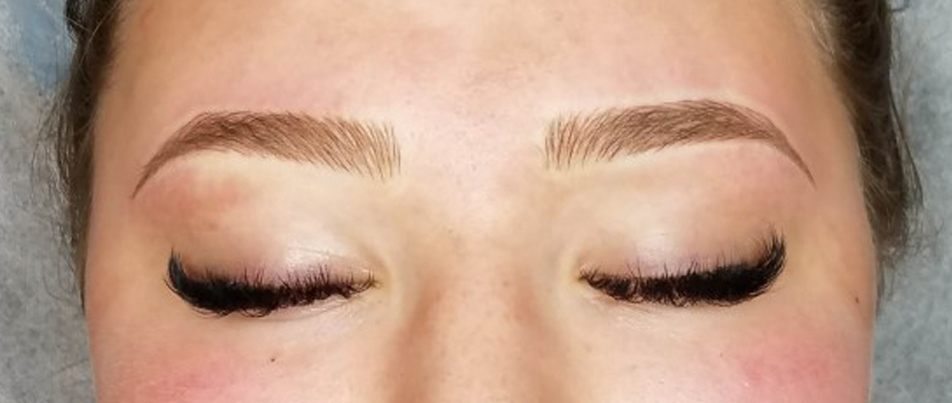 permanent eyebrows - microblading makeup